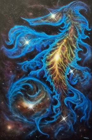 Celestial Sea Dragon by artist Joseph Tricomi